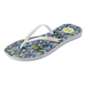 Vibrant Tropics ⎥ Monogram Teenslippers (Schuin)