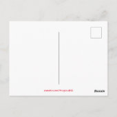 Vibrant tropische onderzeese kwal briefkaart (Achterkant)