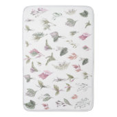 Vibrant Tropische Waterverf Badmat (Voorkant Verticaal)