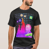 Vibrant Unique Artistic Modern Van Gogh T-shirt (Voorkant)