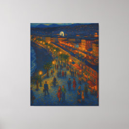 Vibrant Urban Art for Modern Walls Canvas Afdruk