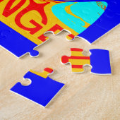 Vibrant USA Change: een gewaagde uitspraak Legpuzzel (Zijkant)