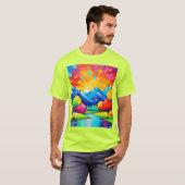 Vibrant Valley Vision Painting T-shirt (Voorkant volledig)
