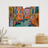 VIBRANT VENICE, ITALIË POSTER (Keuken)
