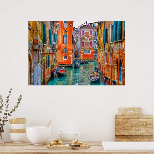 VIBRANT VENICE, ITALIË POSTER (Keuken)