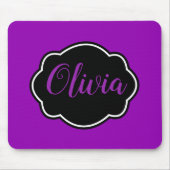 Vibrant, Vet Fuchsia Paars Muismat (Voorkant)