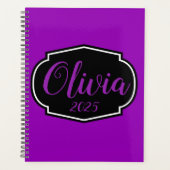 Vibrant, Vet Fuchsia Paars Planner (Voorkant)