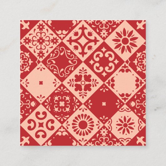 Vibrant Vows: een Spaanse volkshuwelijk Details Ka Informatiekaartje (Achterkant)