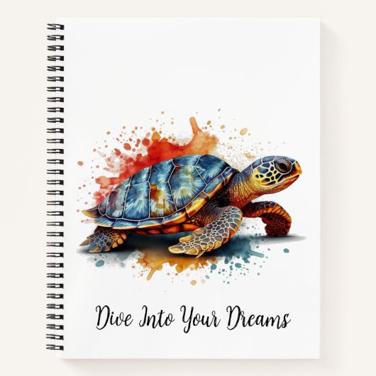 Vibrant Voyager, custom Notitieboek (Voorkant)