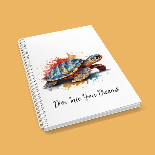 Vibrant Voyager, custom Notitieboek