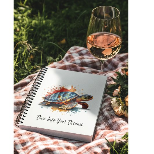 Vibrant Voyager, custom Notitieboek