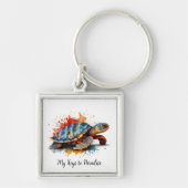 Vibrant Voyager, custom Sleutelhanger (Voorkant)