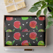 Vibrant Waterverf Apples Patroon Tissuepapier (Geschenk)