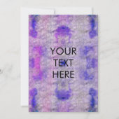 Vibrant Waterverf Tie Dye Blank Kaart (Voorkant)