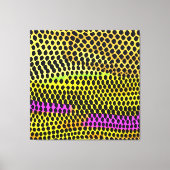 "Vibrant Wilderness" Kleurrijke Abstracte Print (Voorkant)