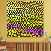 "Vibrant Wilderness" Kleurrijke Abstracte Print (Insitu (Woonkamer))