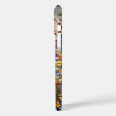 Vibrant Wildflower Meadow – Embroidered-Effect  Case-Mate iPhone Case (Achterkant / Links)