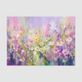 Vibrant Wildflower Spring Meadow DZ6R Decoupage Tissuepapier (Voorkant)