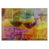 Vibrant Wine Digital Art Cutting Board Snijplank (Voorkant)