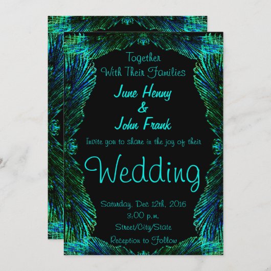 Vibrant Wings Weddenschap Kaart (Voorkant / Achterkant)