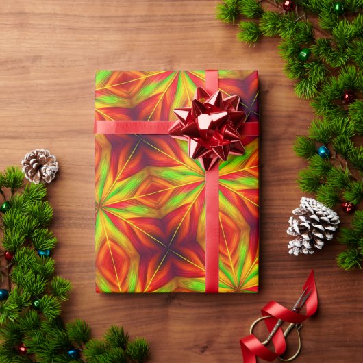 Vibrant Wrapping Paper Cadeaupapier (Feestdagen Geschenken)