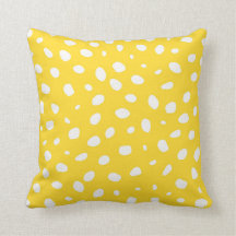 Vibrant Yellow Chic Couch Modern Patroon 07