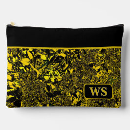 Vibrant Yellow Cosmetic Pouch Etui