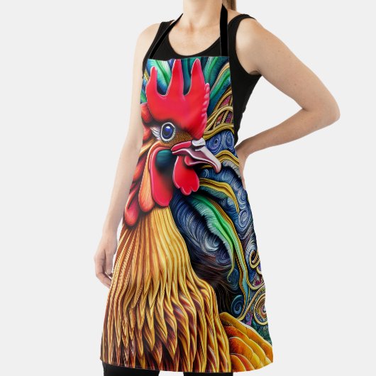 Vibrant Yellow Rooster Schort (Insitu)