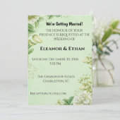 Vibrant Yellow Tulip & Ranunculus Formal Wedding I Kaart (Staand voorkant)