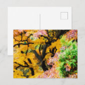 Vibrant Zen Garden Briefkaart (Voorkant / Achterkant)