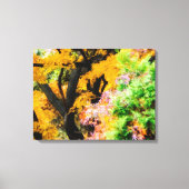 Vibrant Zen Garden Canvas Afdruk (Voorkant)