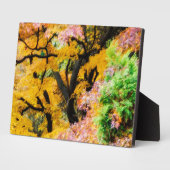 Vibrant Zen Garden Fotoplaat (Zijkant)