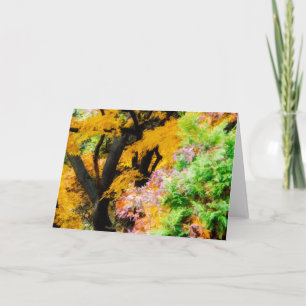 Vibrant Zen Garden Kaart