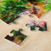 Vibrant Zen Garden Legpuzzel (Zijkant)