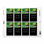 VIBRATIES VAN KWESTIE Groen EMERALD geel zwart Etiket (Full Sheet)