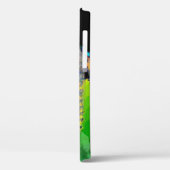 VIBRATIES VAN MATTER Green Fractal Woman Case-Mate iPhone Case (Achterkant / Links)