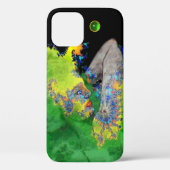 VIBRATIES VAN MATTER Green Fractal Woman Case-Mate iPhone Case (Achterkant)