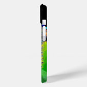 VIBRATIES VAN MATTER Green Fractal Woman Case-Mate iPhone Case (Achterkant / Links)