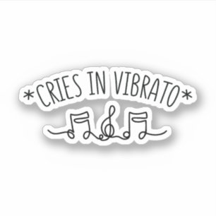VIBRATO SINGCRISIS IN VIBRATO STICKER