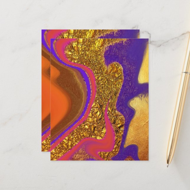 vibratory color art (Voorkant / Achterkant in situ)