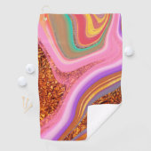 vibratory color art golfhanddoek (Insitu)