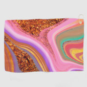 vibratory color art golfhanddoek (Horizontaal)