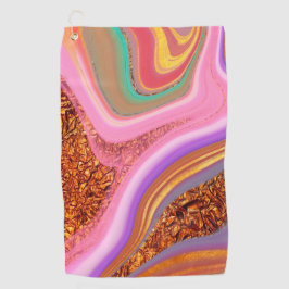 vibratory color art golfhanddoek