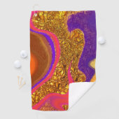 vibratory color art golfhanddoek (Insitu)