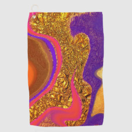 vibratory color art golfhanddoek