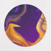 vibratory color art labels (Design 2)