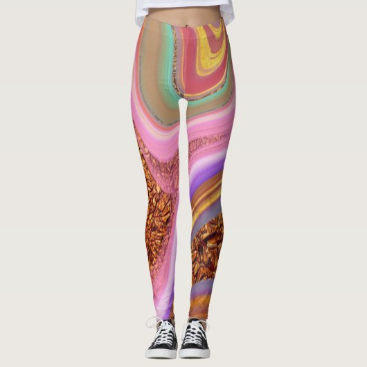 vibratory color art leggings (Voorkant)
