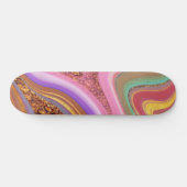 vibratory color art persoonlijk skateboard (Horizontaal)