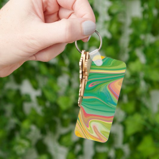 vibratory color art sleutelhanger (Hand)
