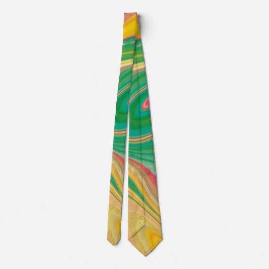 vibratory color art stropdas (Achterkant)